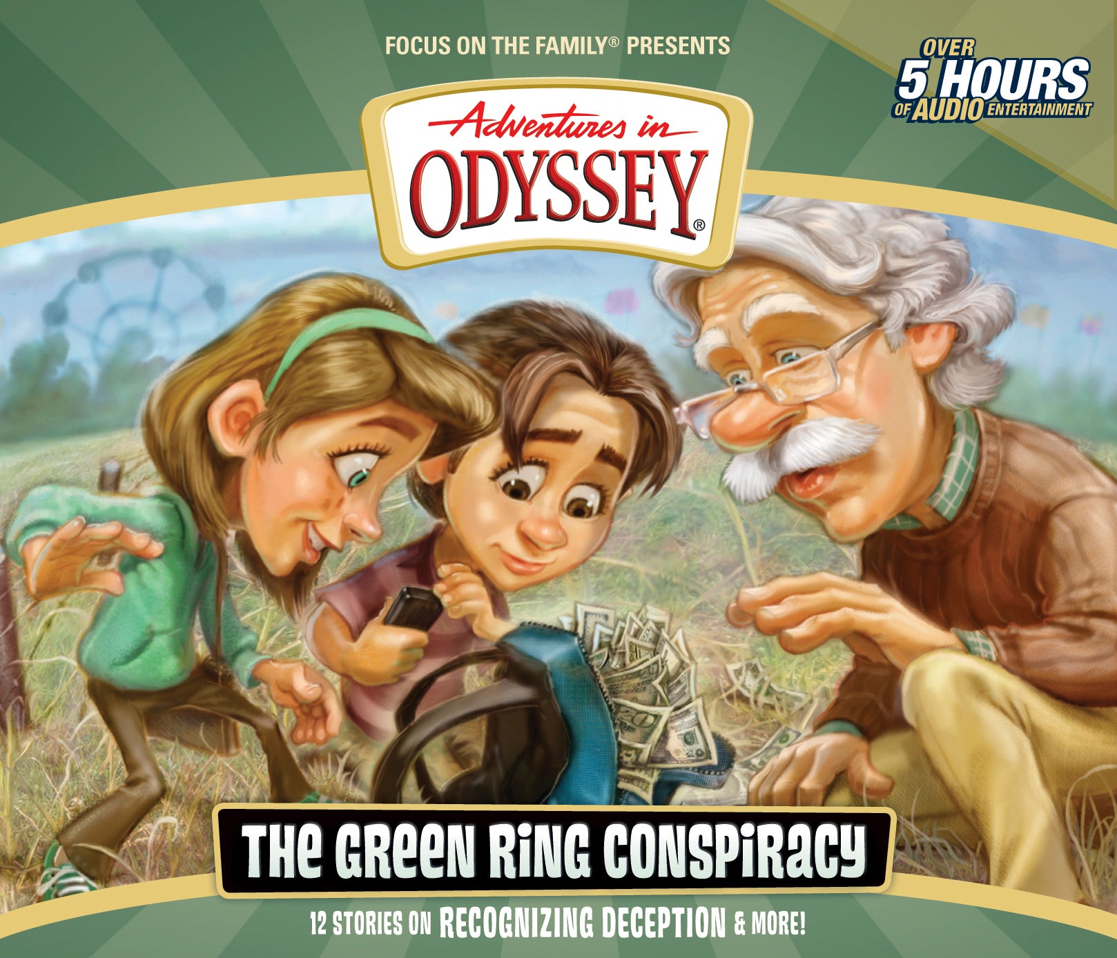 The Green Ring Conspiracy (4 CDS) (#53 in Adventures In Odyssey Audio Series)