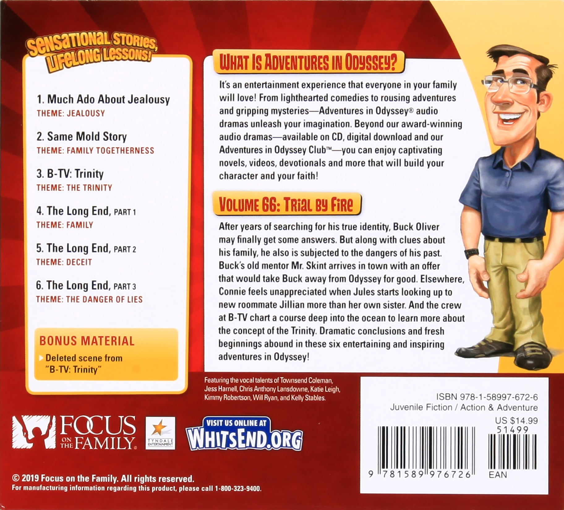 Trial By Fire (Over 2 Hours) (#66 in Adventures In Odyssey Audio Series)