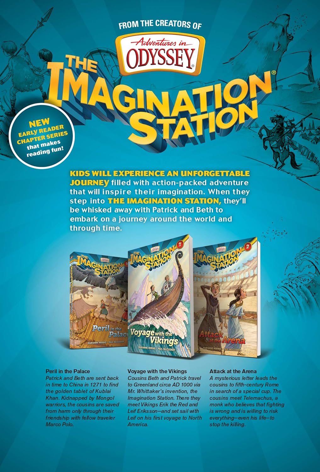 Aio Imagination Station: 3 Pack (Volume 1-3) (Adventures In Odyssey Imagination Station (Aio) Series)