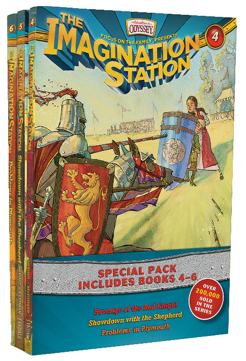 Aio Imagination Station: 3 Pack (Volume 4-6) (Adventures In Odyssey Imagination Station (Aio) Series)
