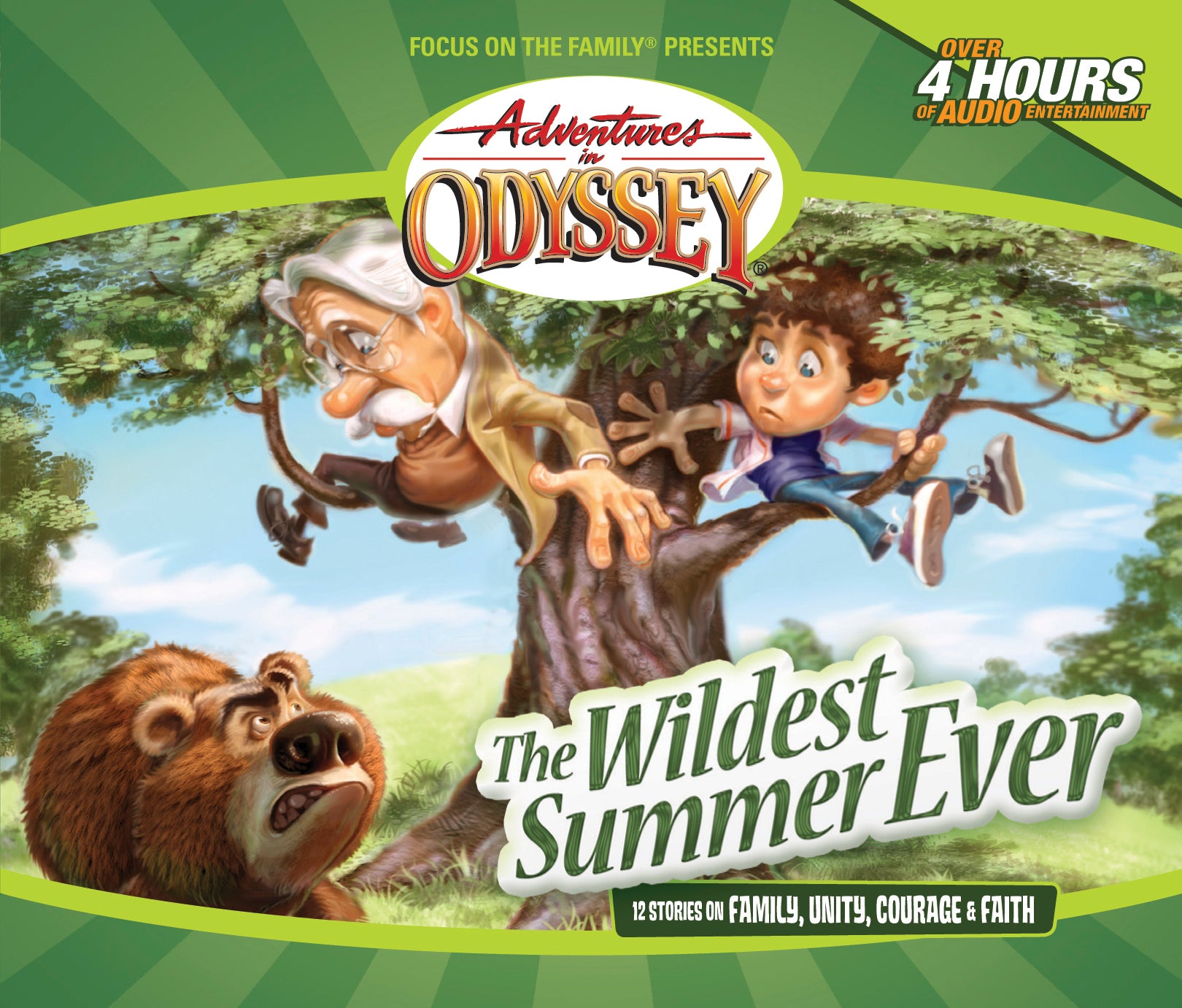 The Wildest Summer Ever (4 CDS) (Adventures In Odyssey Audio Series)