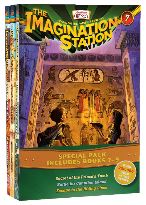 Aio Imagination Station: 3 Pack (Volume 7-9) (Adventures In Odyssey Imagination Station (Aio) Series)