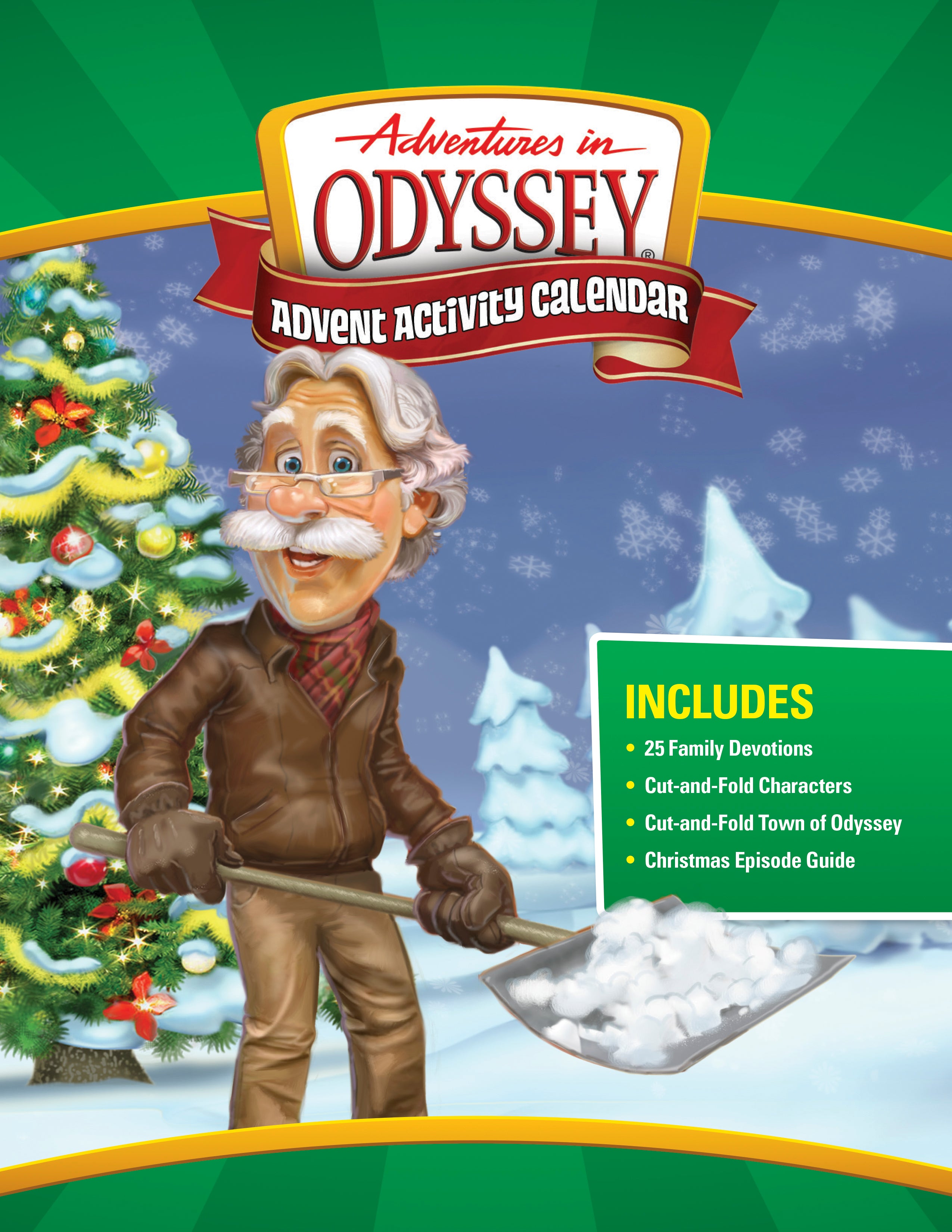 Aio: Adventures in Odyssey Advent Activity Calendar (Adventures In Odyssey Imagination Station (Aio) Series)