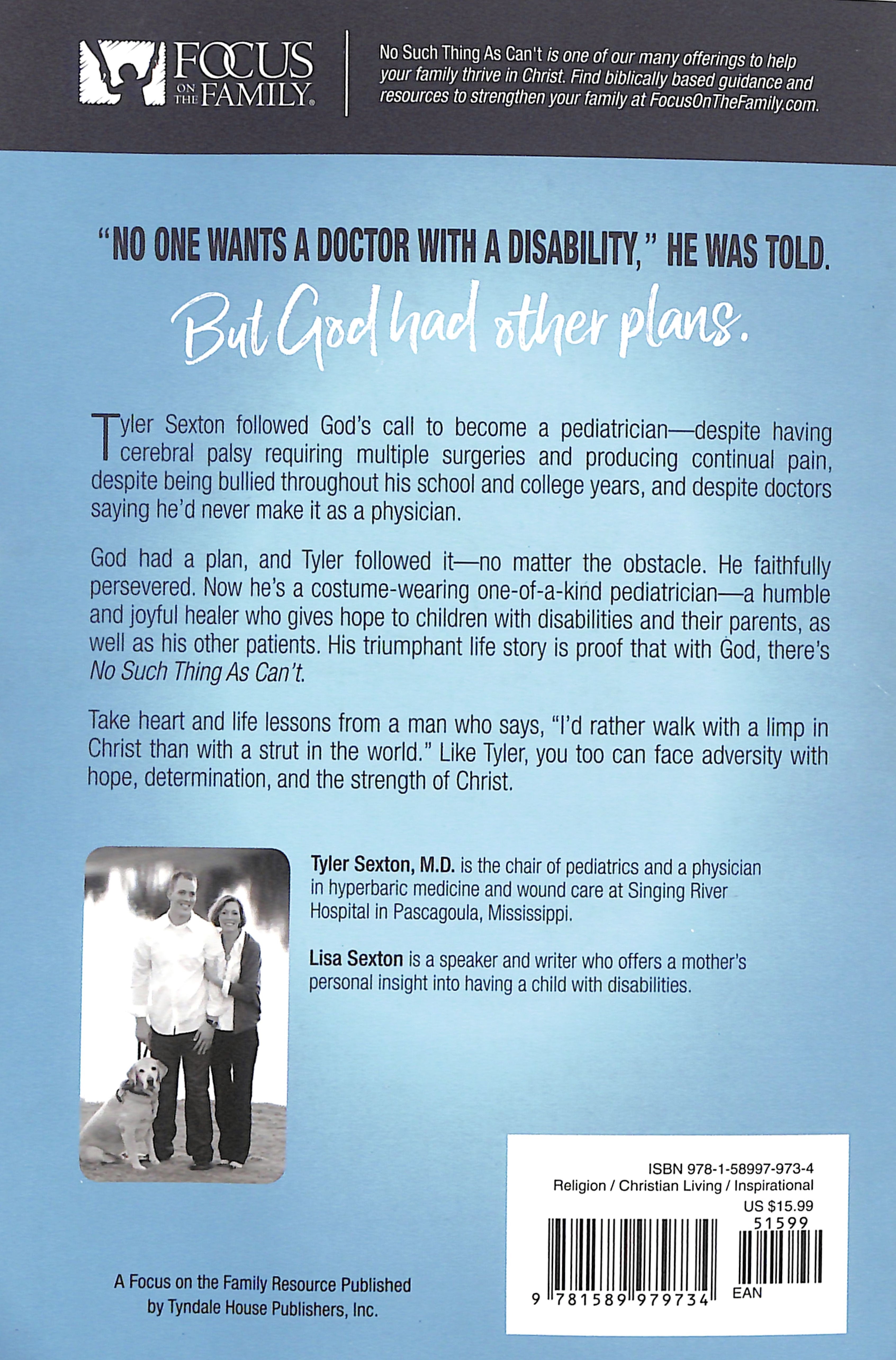 No Such Thing as Can't: A Triumphant Story of Faith and Perseverance