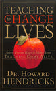 Teaching to Change Lives