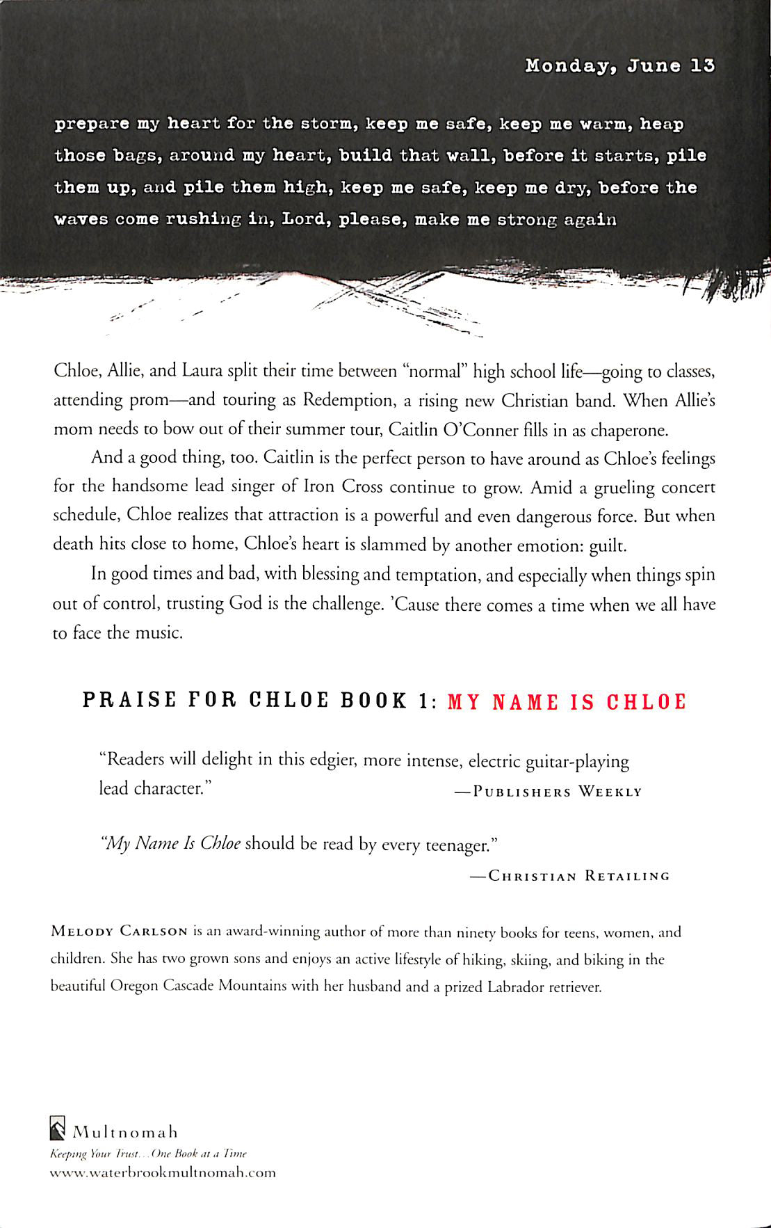 Face the Music (#04 in Diary Of A Teenage Girl: Chloe Series)
