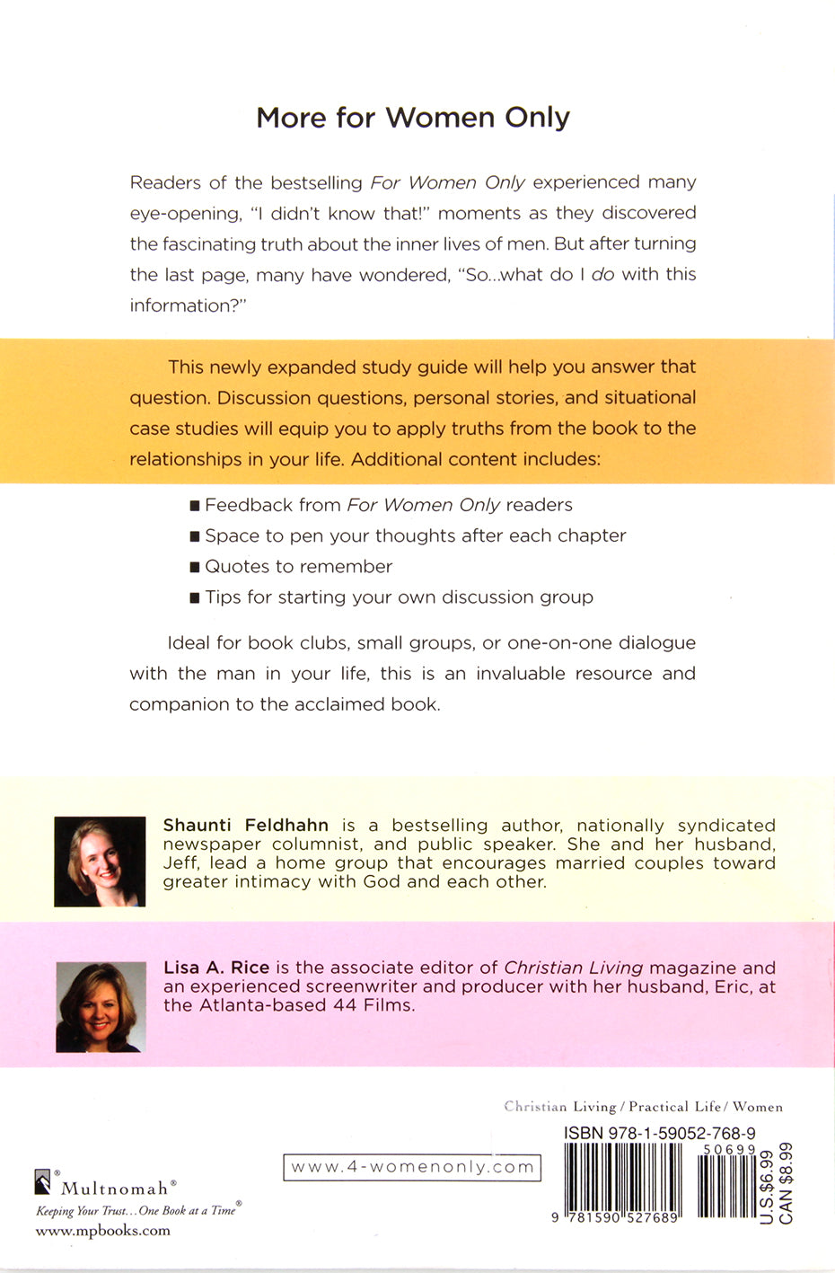 For Women Only Discussion Guide