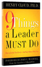 9 Things a Leader Must Do