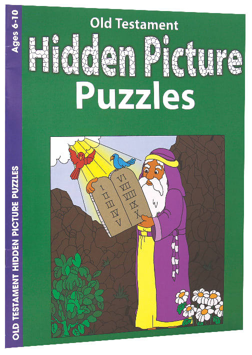 Old Testament Hidden Picture Puzzles (Ages 6-10, Reproducible) (Warner Press Colouring & Activity Books Series)
