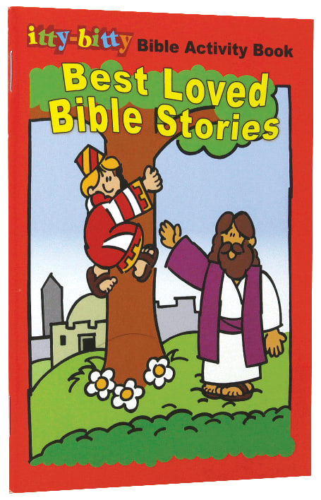 Activity Book Best Loved Bible Stories (Itty Bitty Bible Series)
