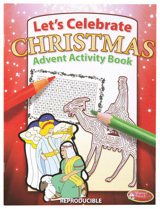 Activity Book: Let's Celebrate Christmas Advent (Reproducible)