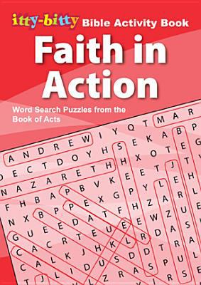 Activity Book Faith in Action Word Search (Itty Bitty Bible Series)