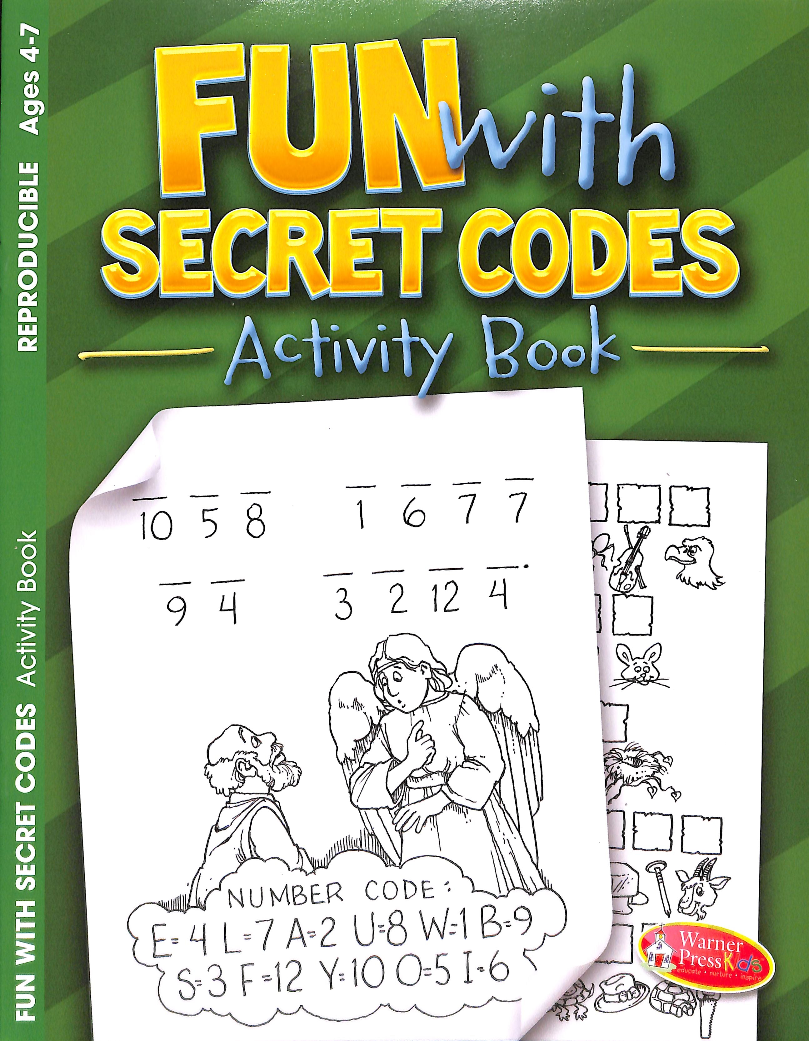 Fun With Secret Codes (Ages 4-7, Reproducible) (Warner Press Colouring & Activity Books Series)