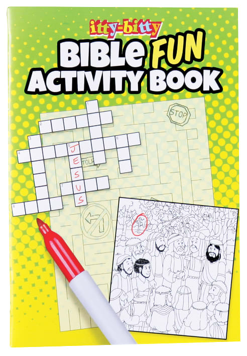 Bible Fun Activity Book (Itty Bitty Bible Series)