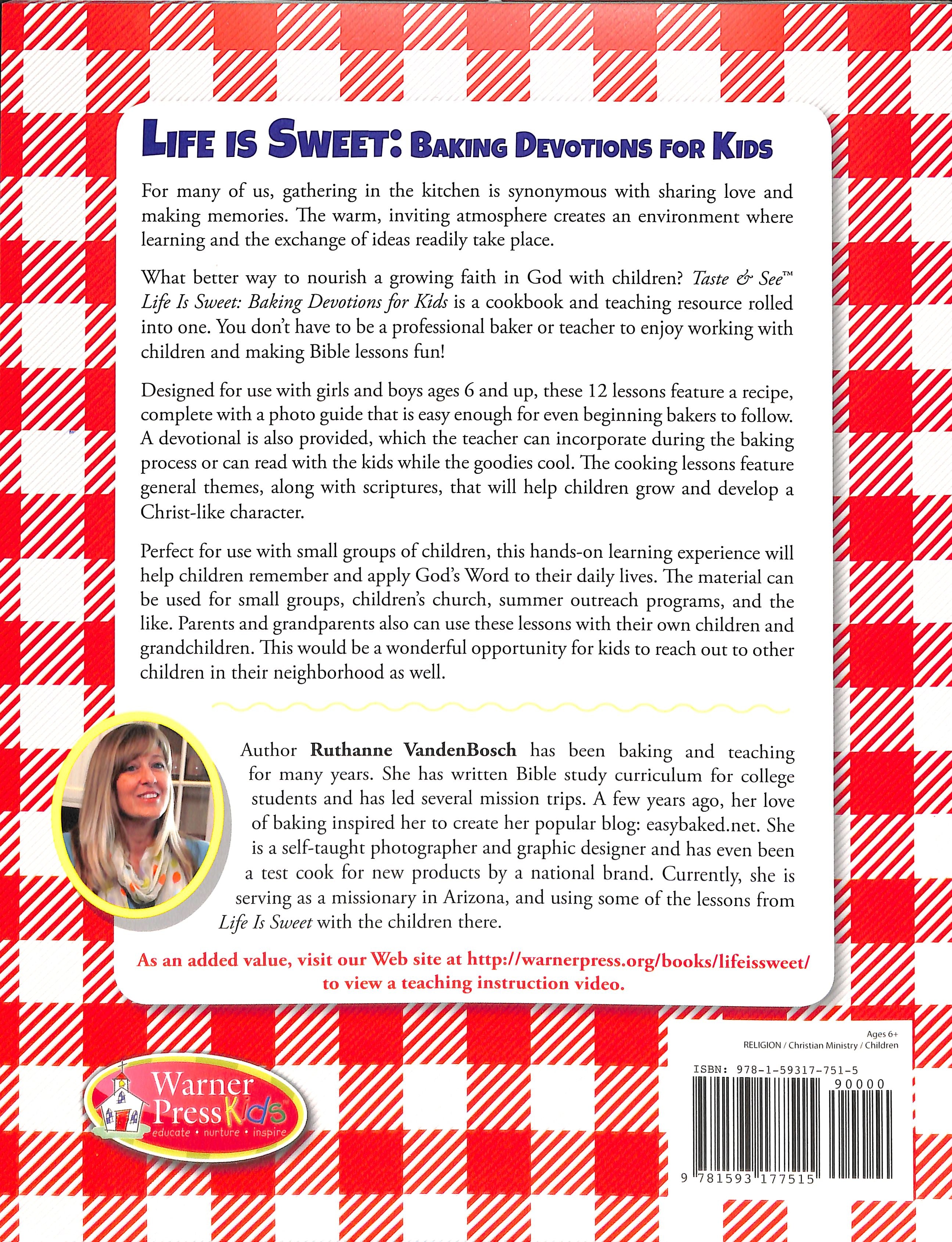 Life is Sweet: 12 Baking Devotions For Kids