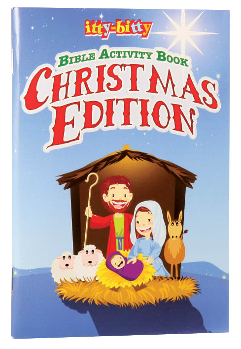 Bible Activity Book, the (Ages 5-10) (Christmas Edition) (Itty Bitty Bible Series)