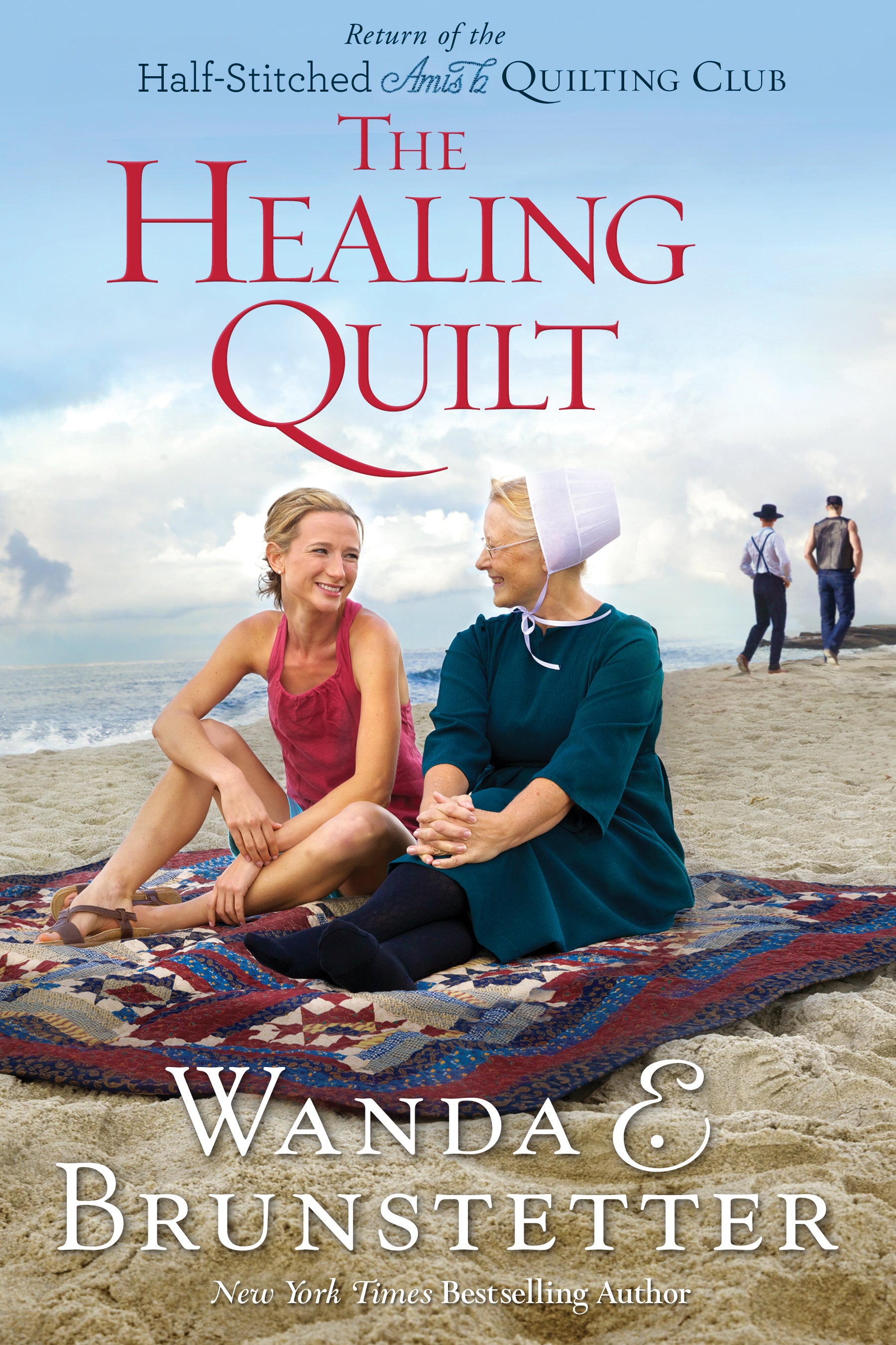 The Healing Quilt (Large Print) (#03 in Half-stitched Amish Quilting Club Series)