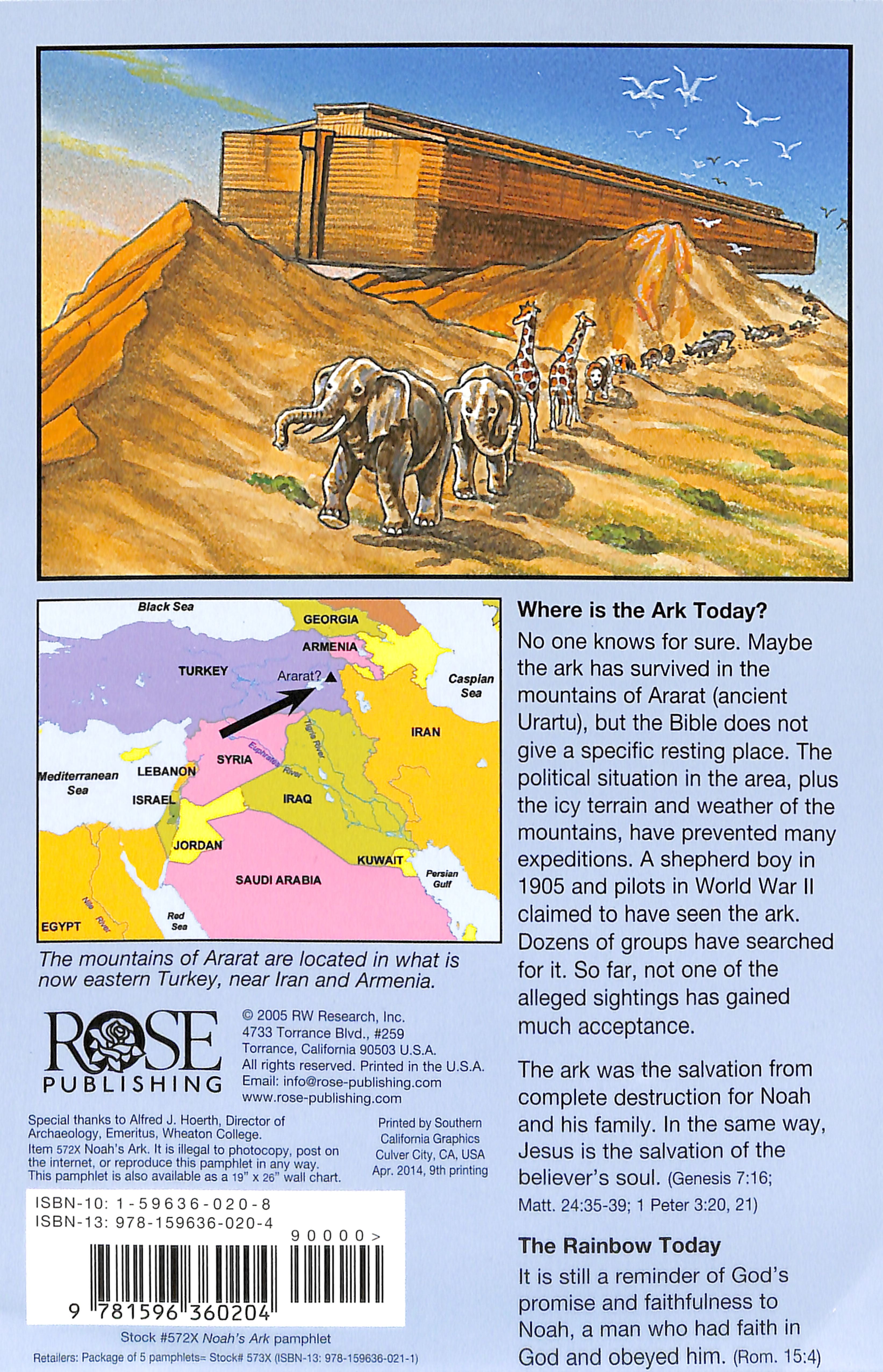 Noah's Ark (Rose Guide Series)