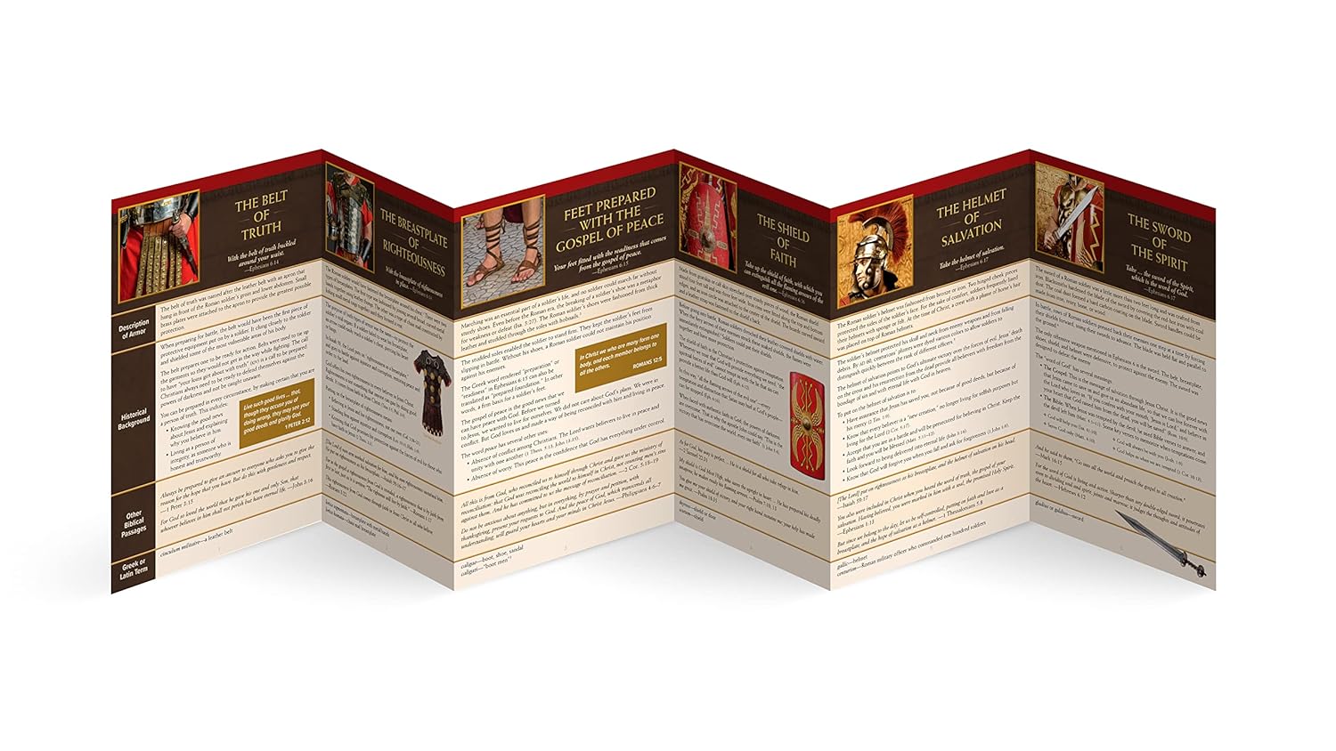 Armor of God: Put on the Full Armor (Rose Guide Series)