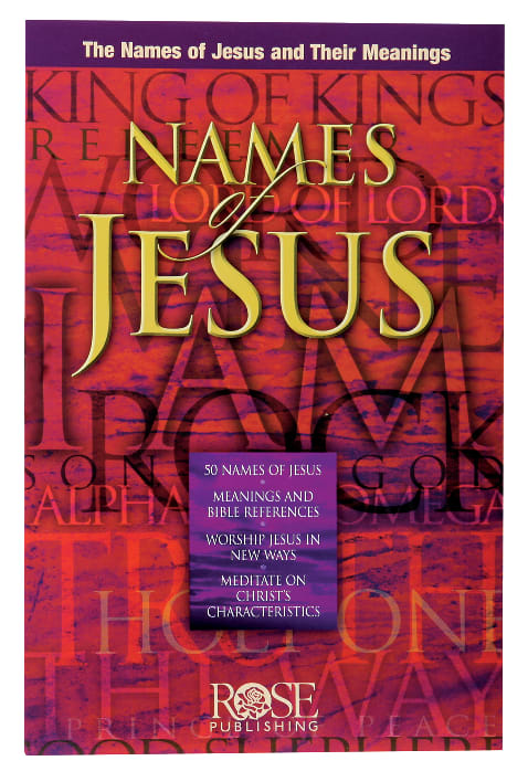 Names of Jesus (Rose Guide Series)