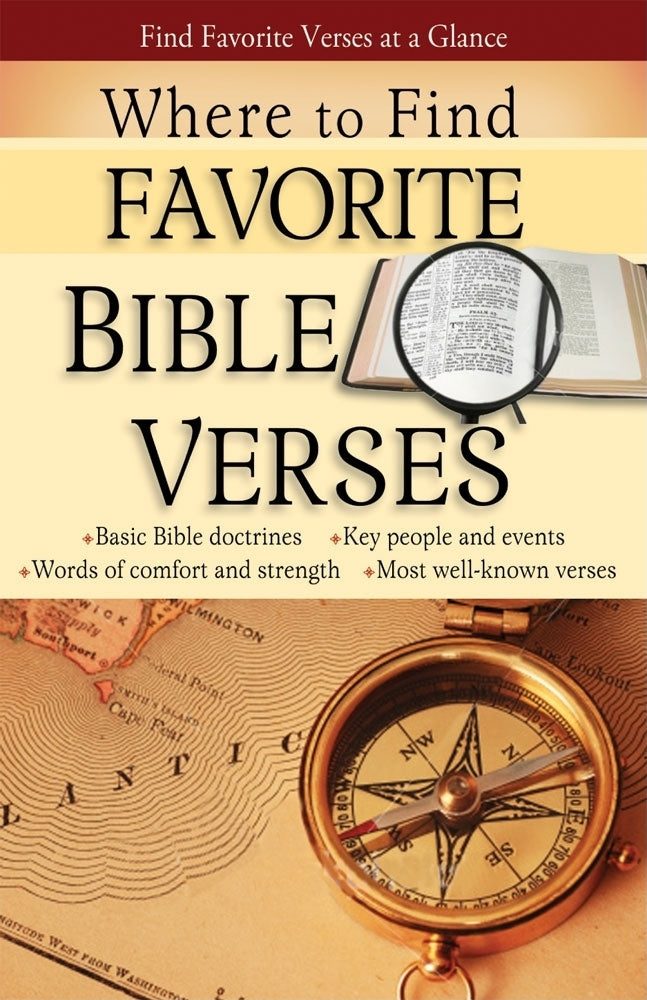 Where to Find Favourite Bible Verses (Rose Guide Series)