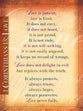 Wall Chart: 1 Corinthians 13 (Laminated)