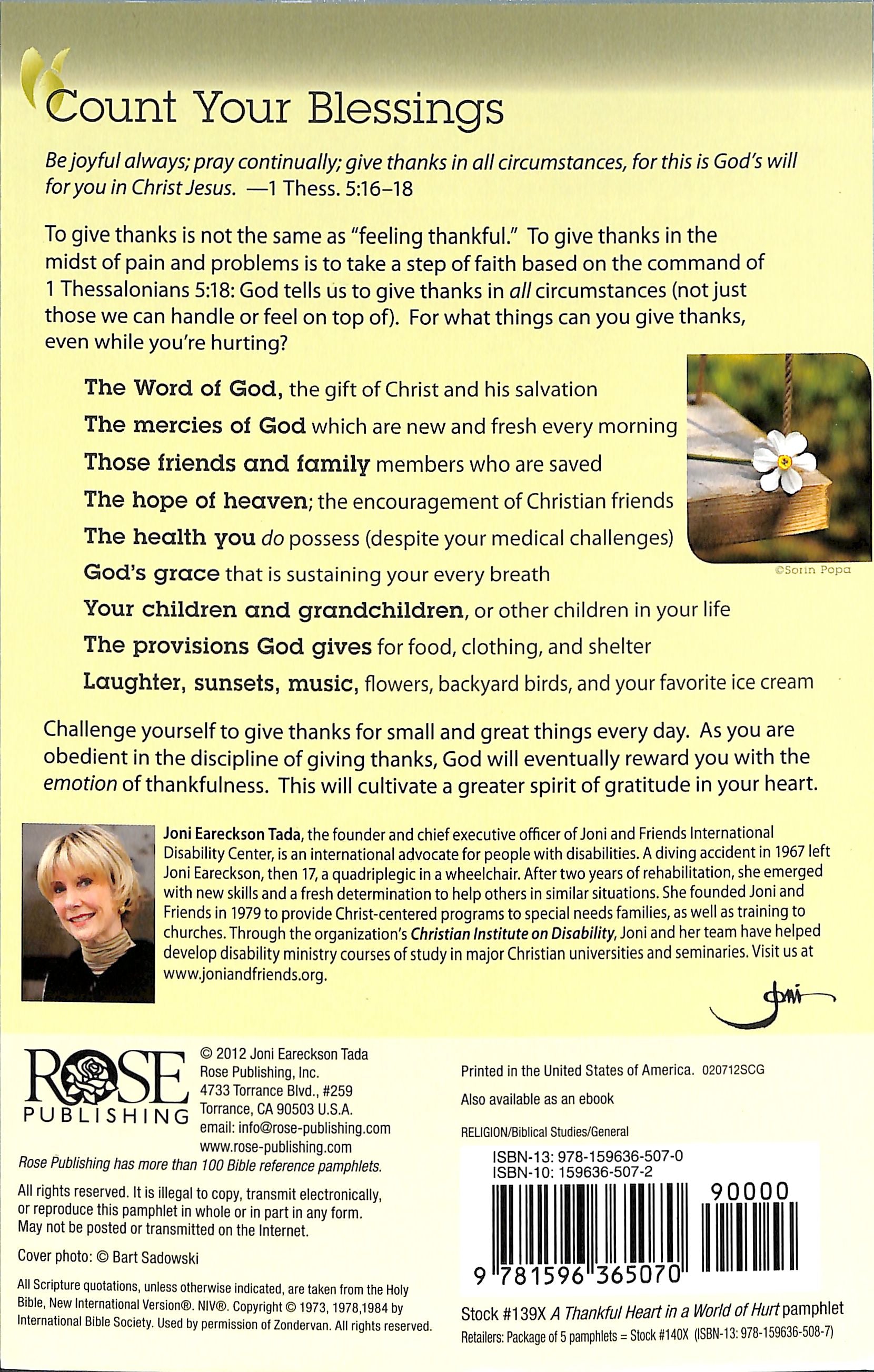 A Finding Happiness: Thankful Heart in a World of Hurt (Rose Guide Series)