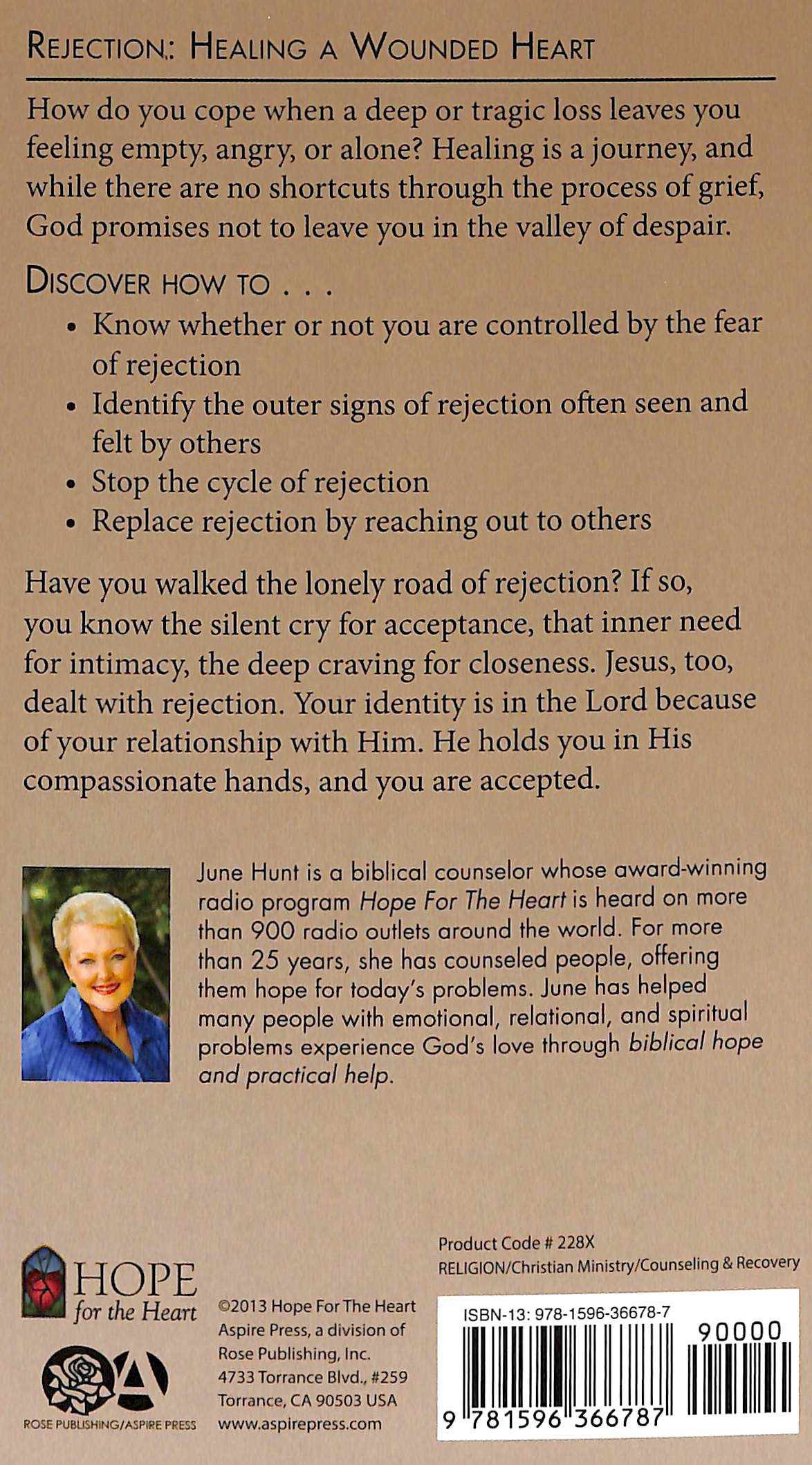Rejection (Hope For The Heart Series)