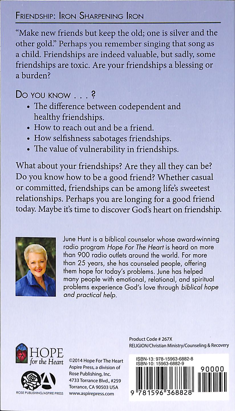 Friendship (Hope For The Heart Series)