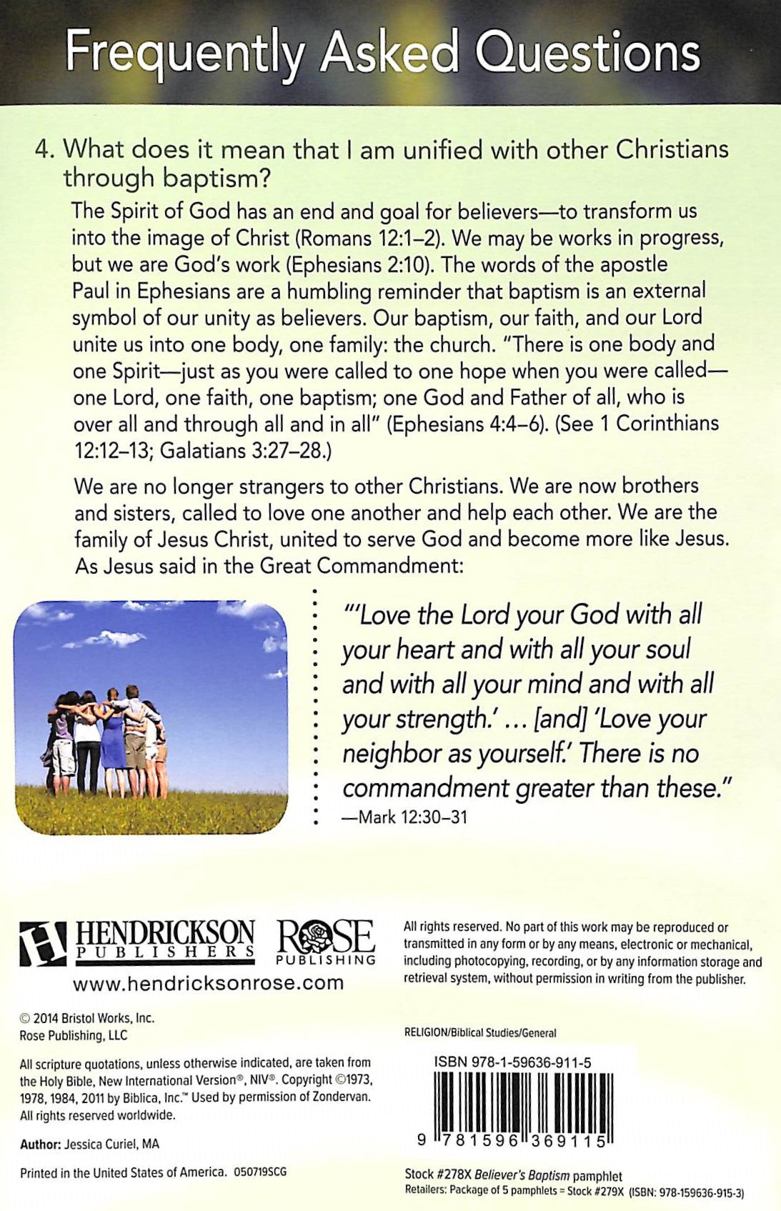 Believer's Baptism: Understanding Baptism (Rose Guide Series)