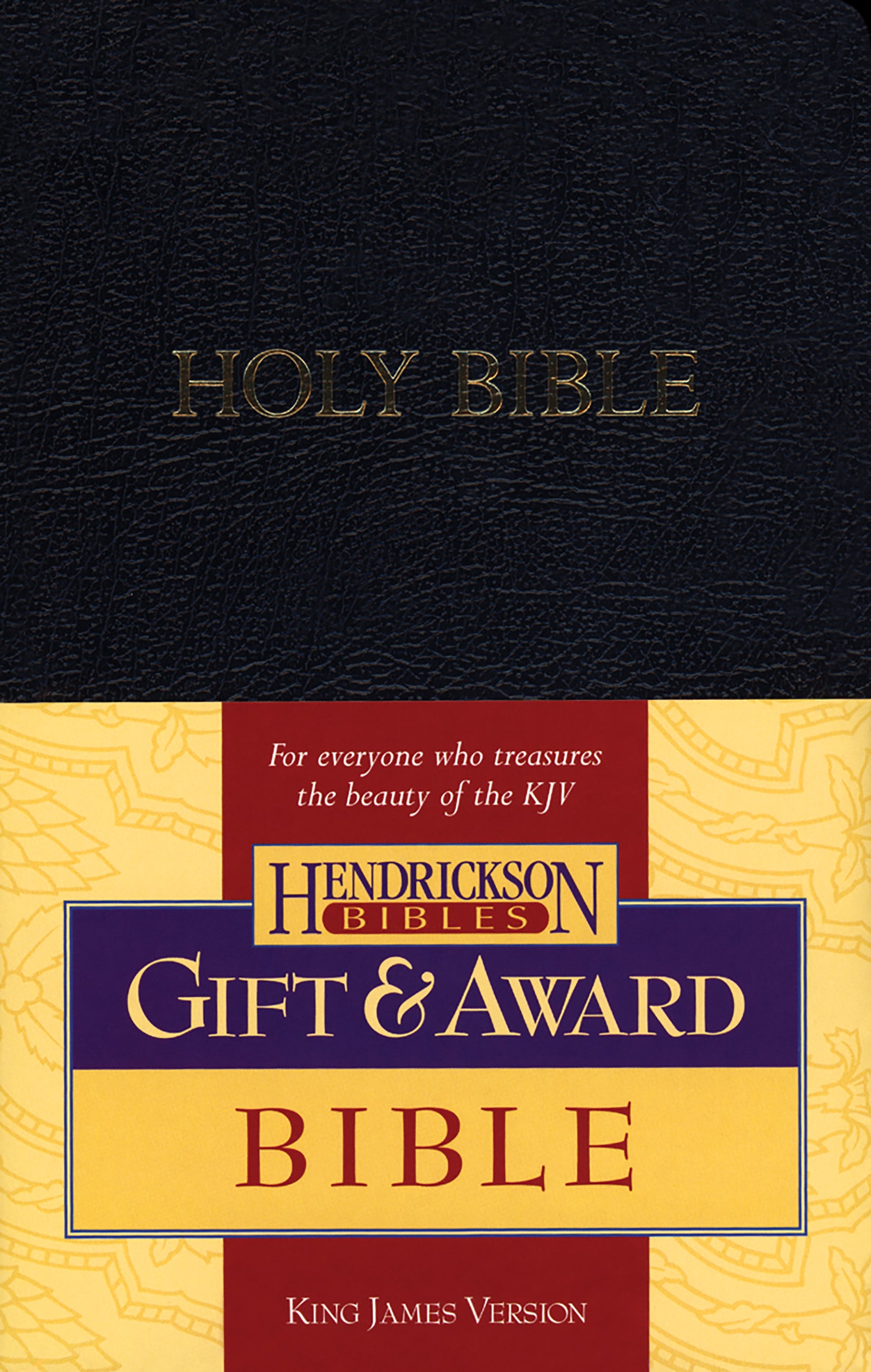 KJV Gift and Award Bible Black (Red Letter Edition)
