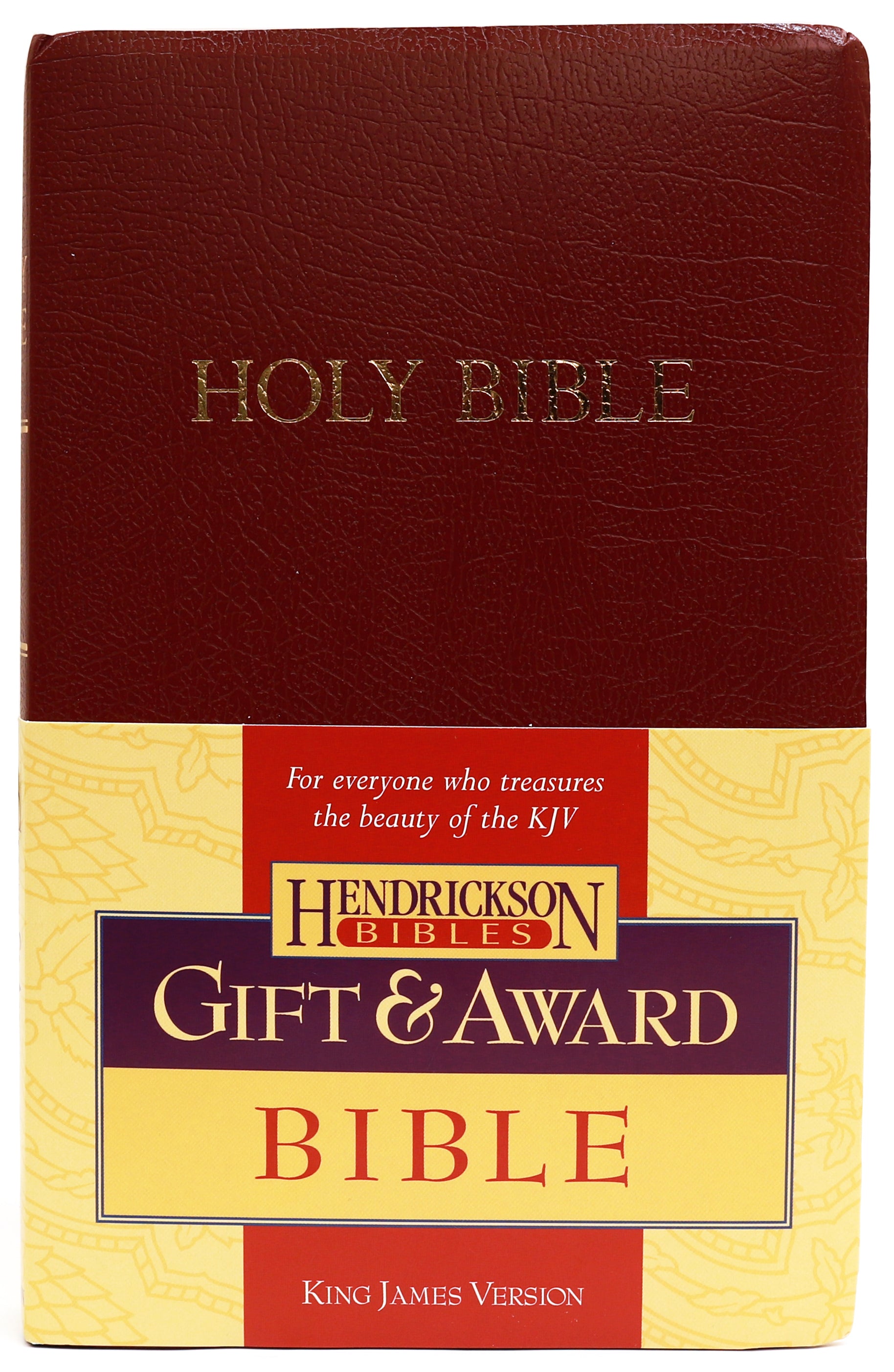 KJV Gift and Award Bible Burgundy (Red Letter Edition)