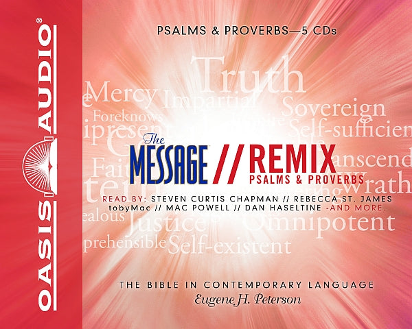 Message Remix Psalms and Proverbs 5 CDS (Unabridged)