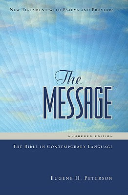 Message Personal New Testament With Psalms and Proverbs (Black Letter Edition)
