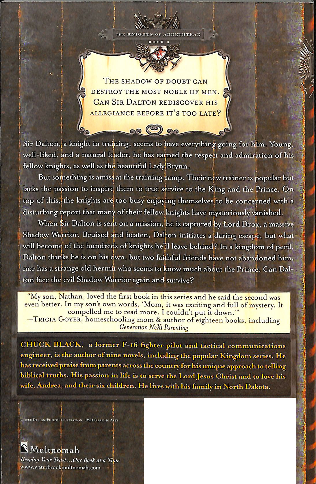 Sir Dalton and the Shadow Heart (#03 in The Knights Of Arrethtrae Series)