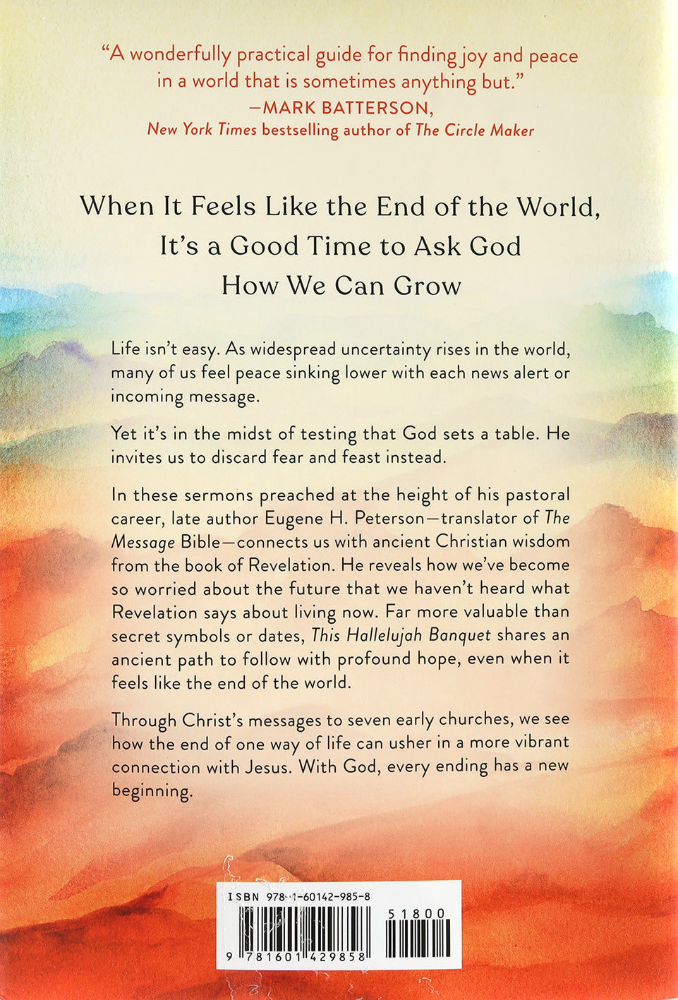 The Hallelujah Banquet: How the End of What We Were Reveals Who We Can Be