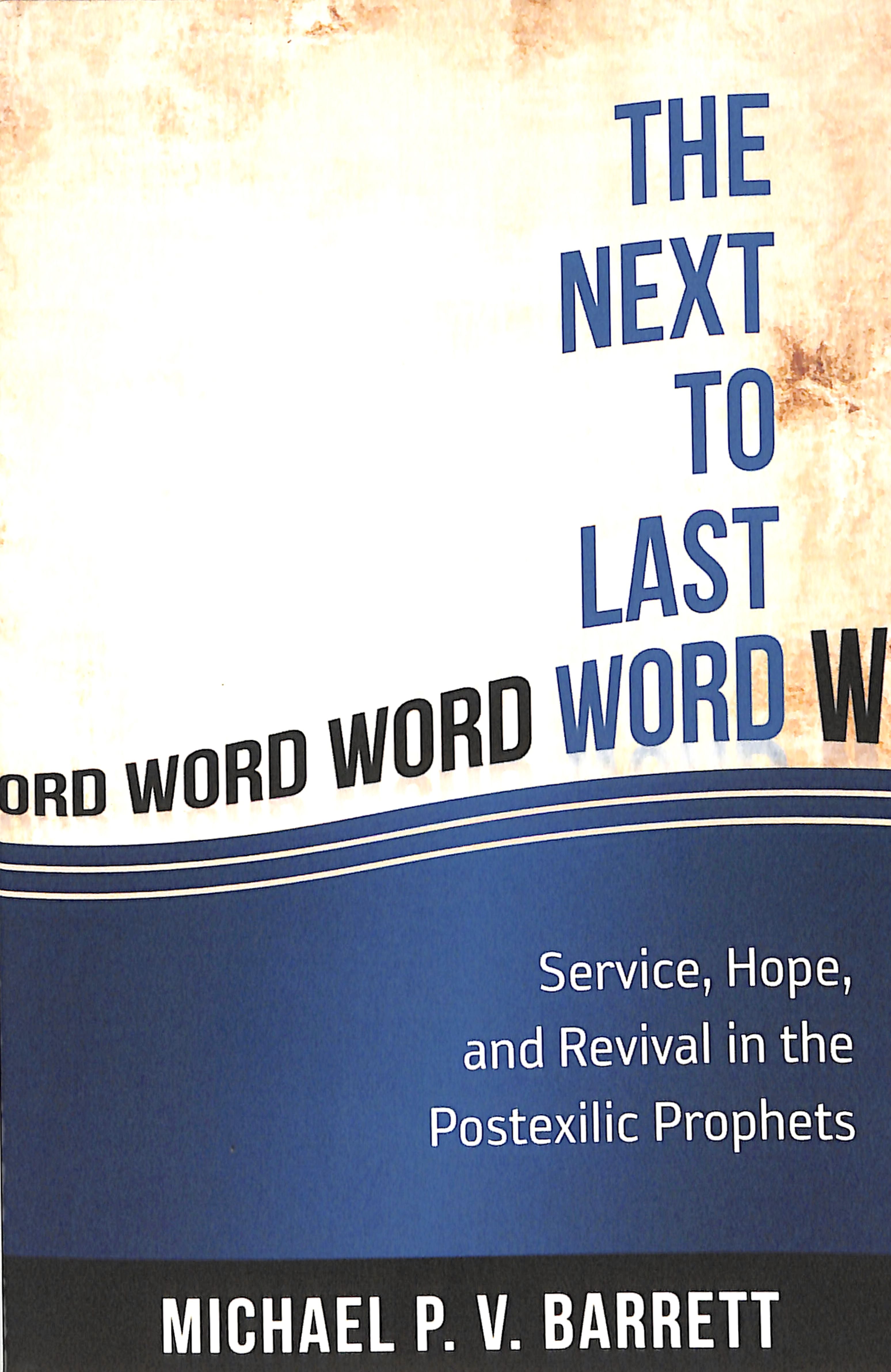 The Next to Last Word