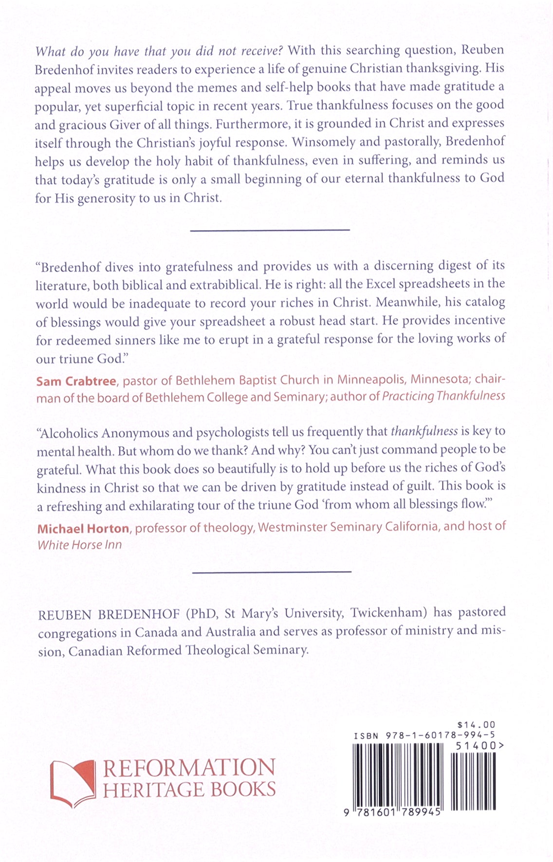 Thank God: Becoming More Grateful to the Greatest of Givers