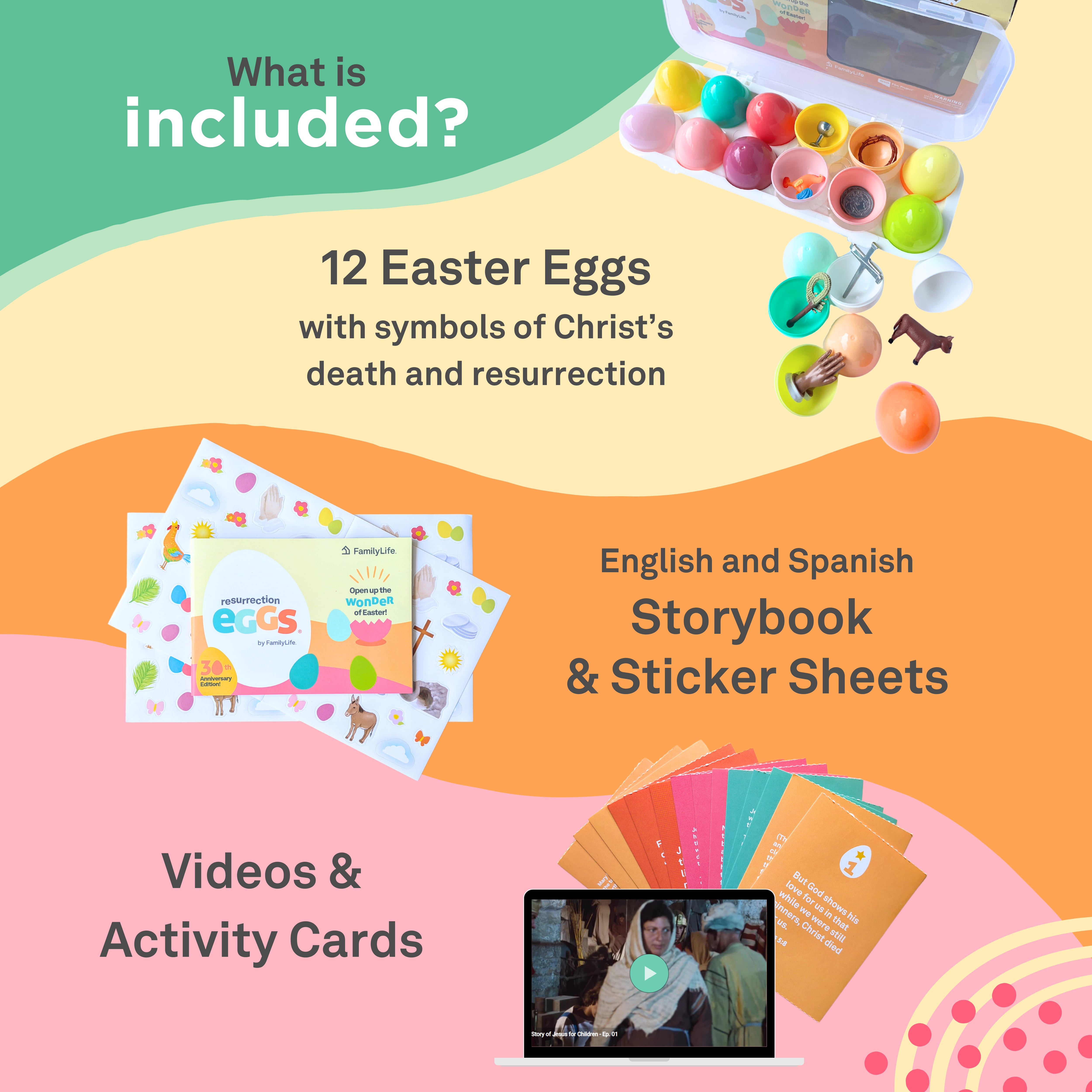 Resurrection Eggs (30th Anniversary Edition) (12 Plastic Eggs)