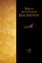 Rvr 1960 Biblia De Estudio Macarthur Brown (Black Letter Edition) (Macarthur Study Bible)
