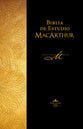 Rvr 1960 Biblia De Estudio Macarthur Brown (Black Letter Edition) (Macarthur Study Bible)
