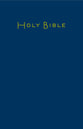 Ceb Large Print Pew Bible Navy