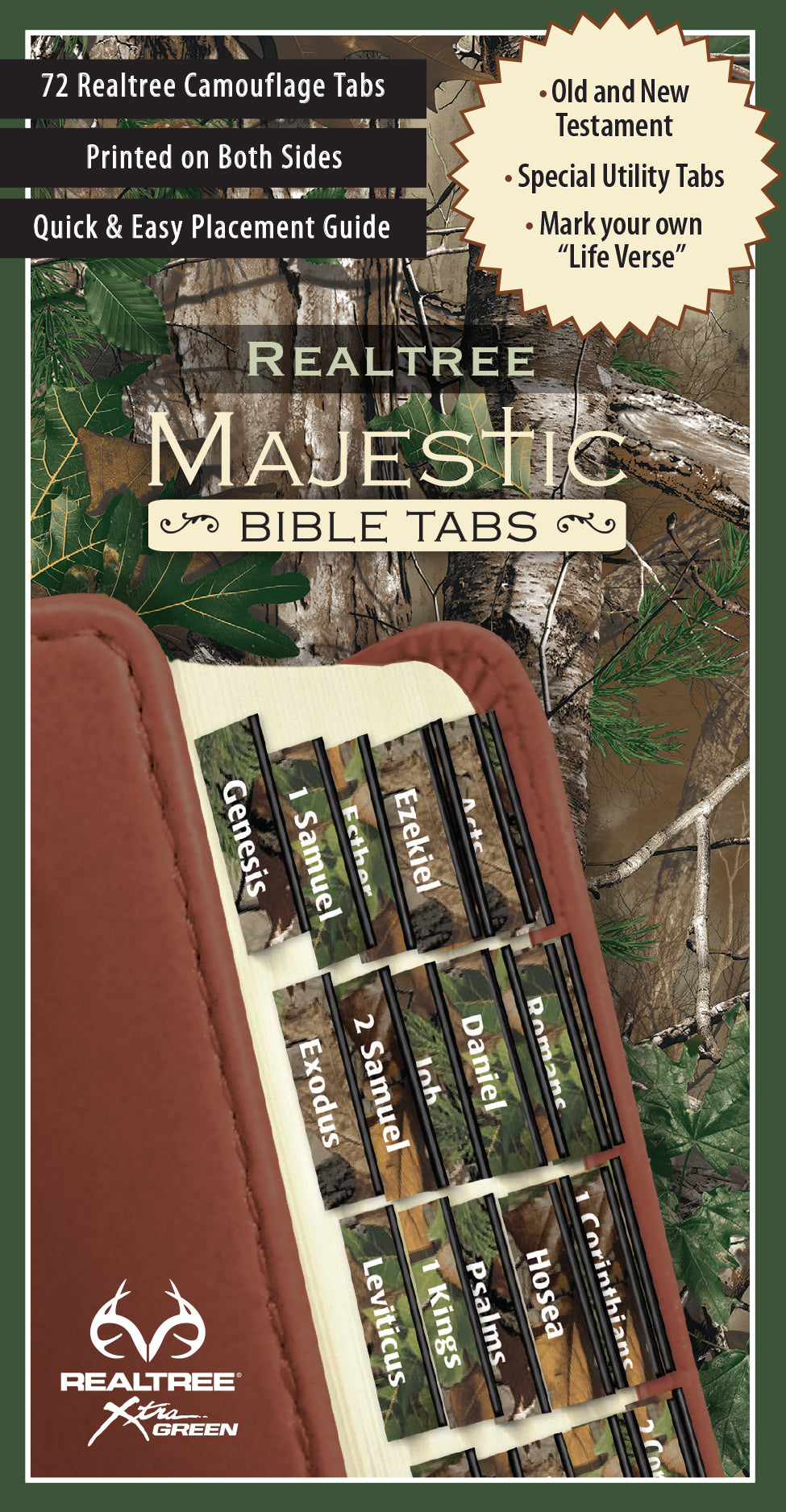 Majestic Bible Tabs: Camouflage