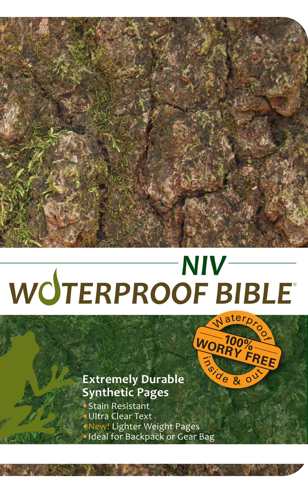 NIV Waterproof Bible Camouflage (Black Letter Edition)