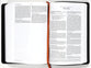 ESV Waterproof Bible Black Imitation Leather Slip Cover Over Camo (Black Letter Edition)