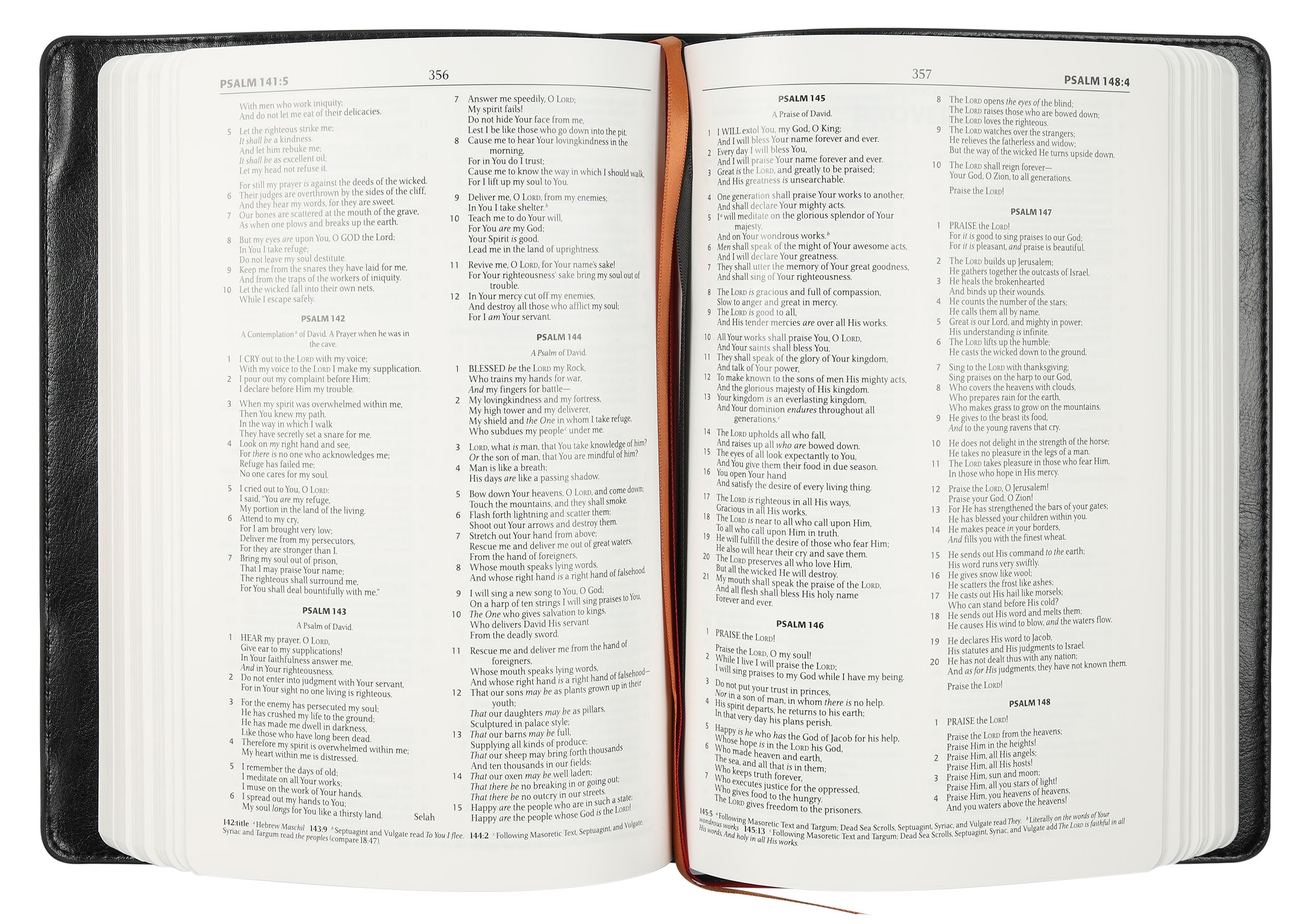 NKJV Waterproof Bible Black Imitation Leather Slip Cover Over Camo (Black Letter Edition)