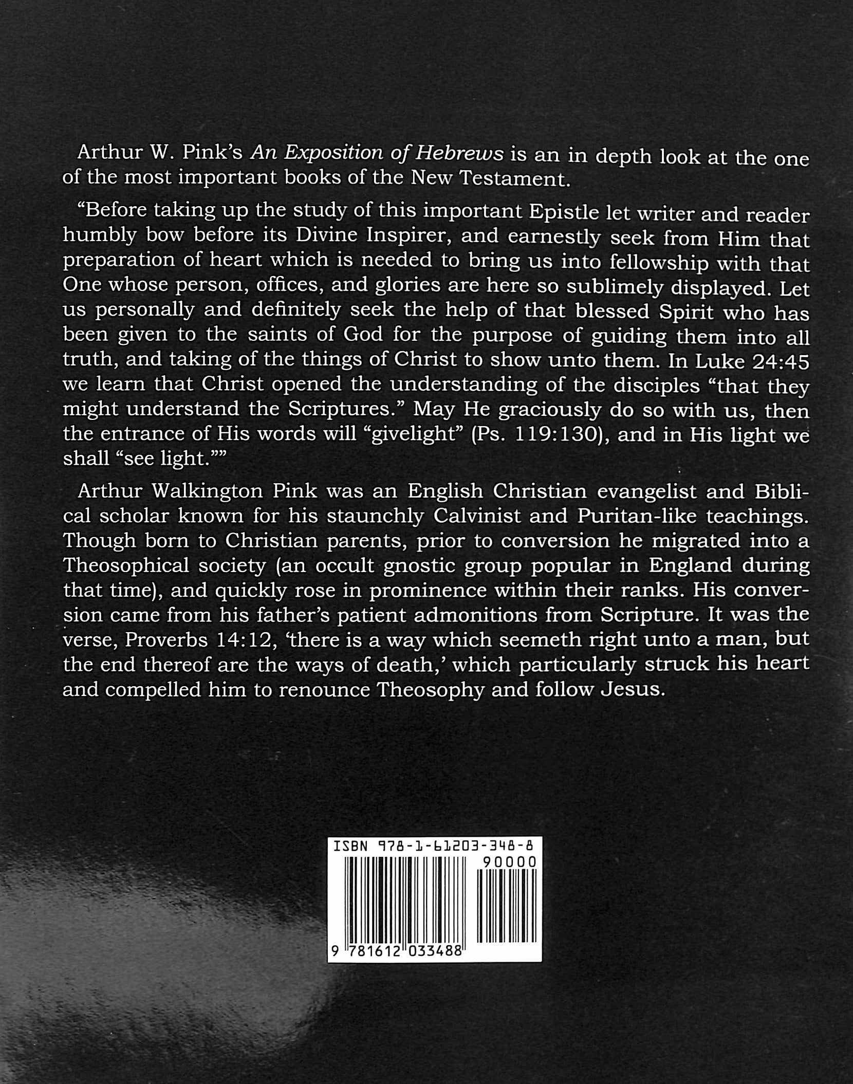 An Exposition of Hebrews
