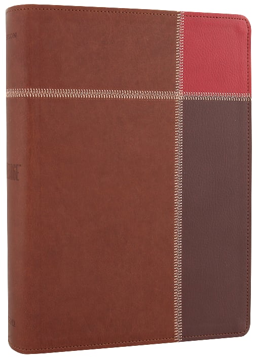 Message Large Print Brown Trio (Black Letter Edition)