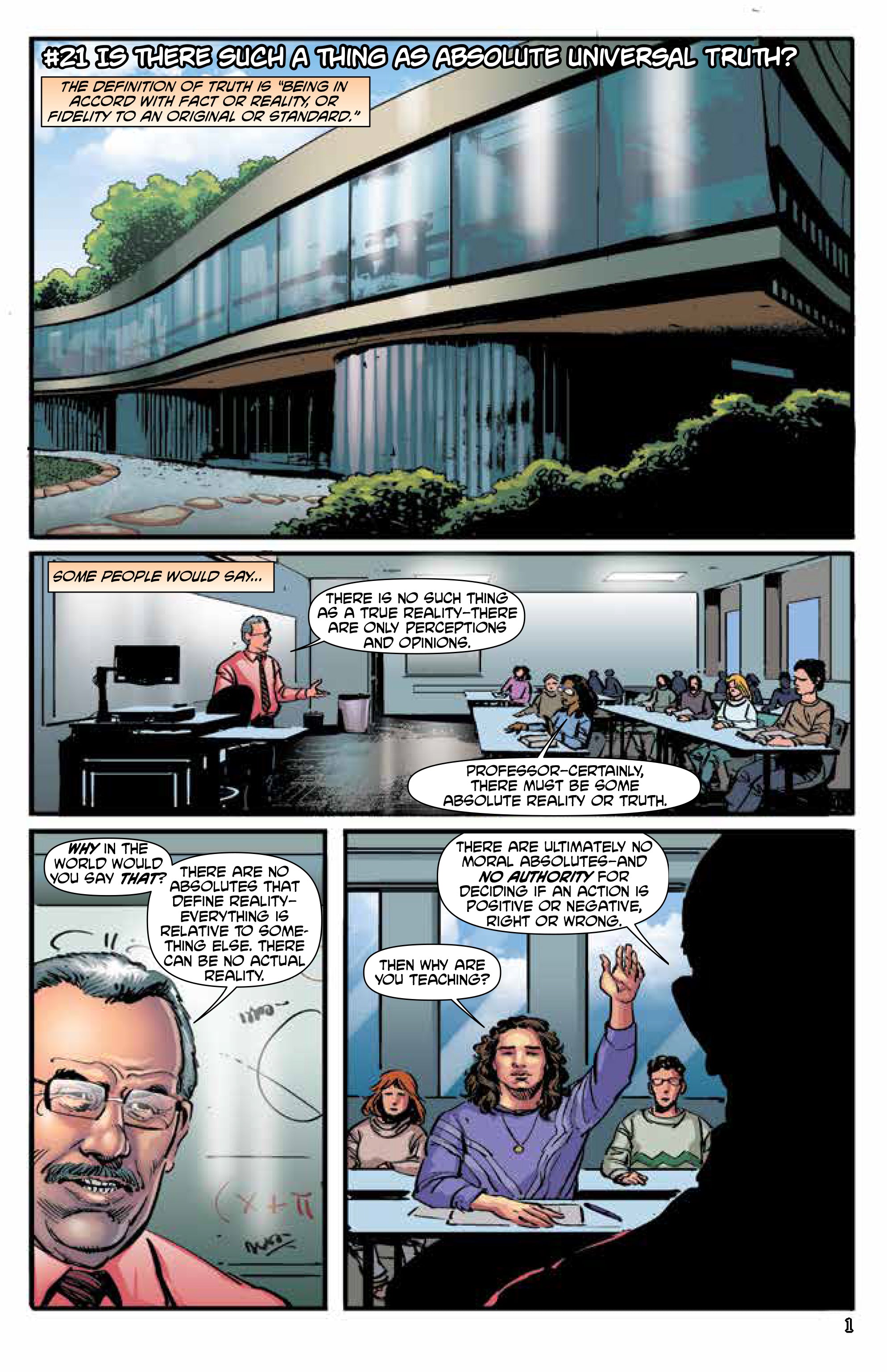 Gambling, Fate, Baptism, Astrology, the Ark (#06 in 101 Questions About The Bible Kingstone Comics Series)
