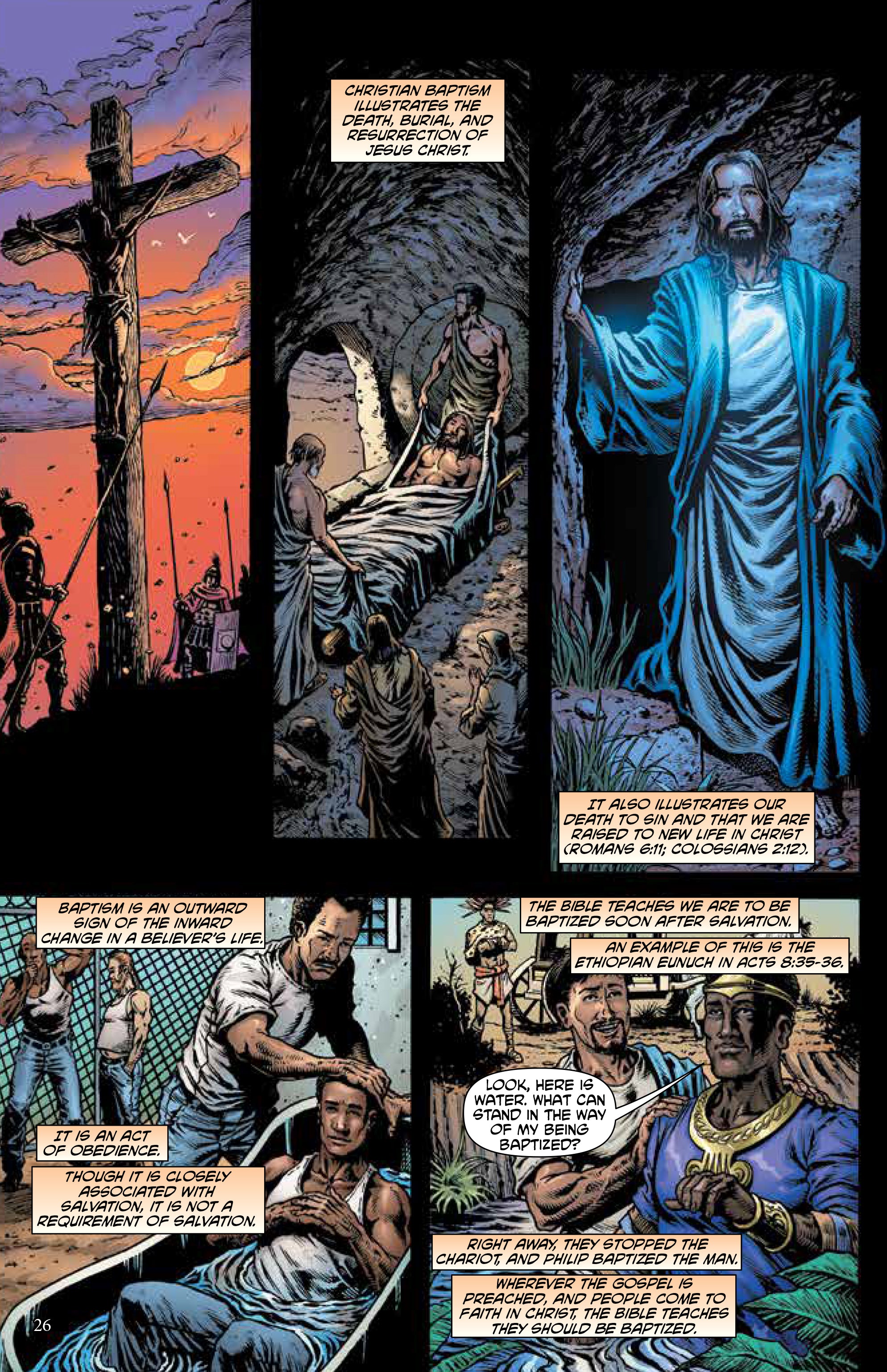Gambling, Fate, Baptism, Astrology, the Ark (#06 in 101 Questions About The Bible Kingstone Comics Series)